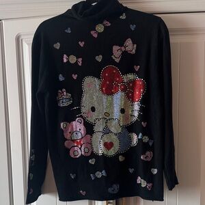 Hello Kitty Black Long Sleeve Shirt for Kids
